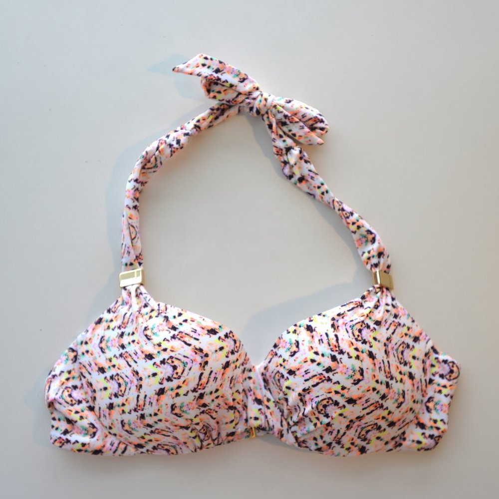 Victoria's Secret Halter Swim Top Bikini  34A
